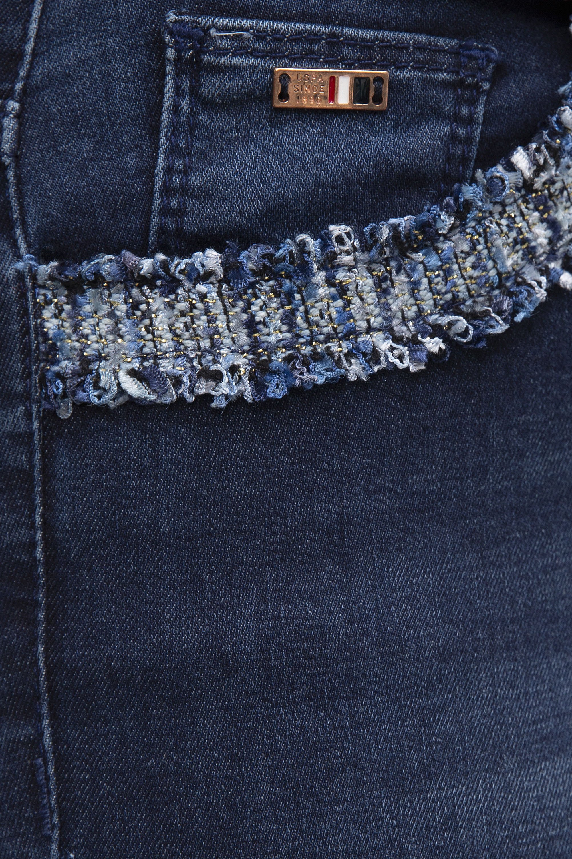 Kadın Mavi Denim Pantolon - Image 4
