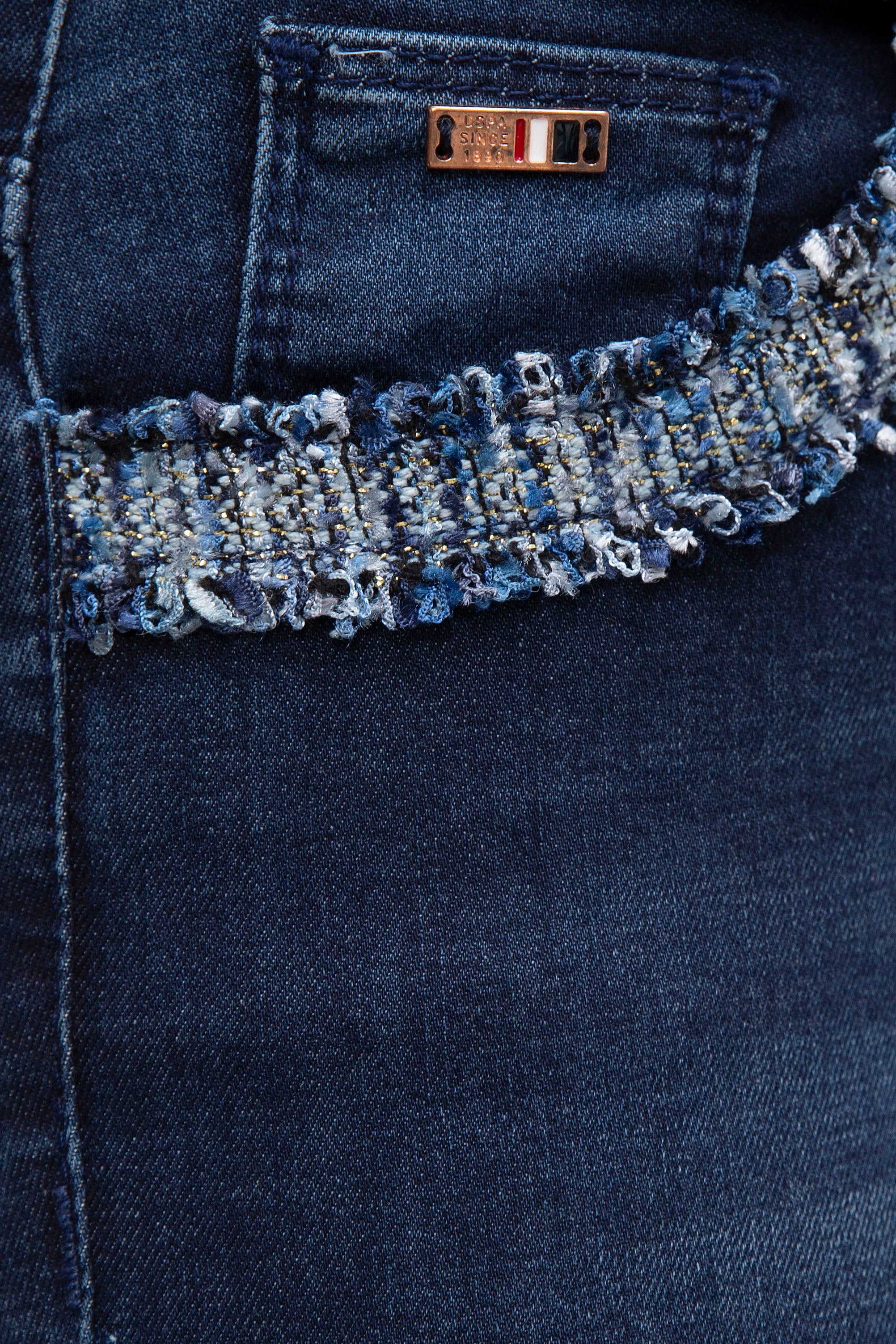 Kadın Mavi Denim Pantolon