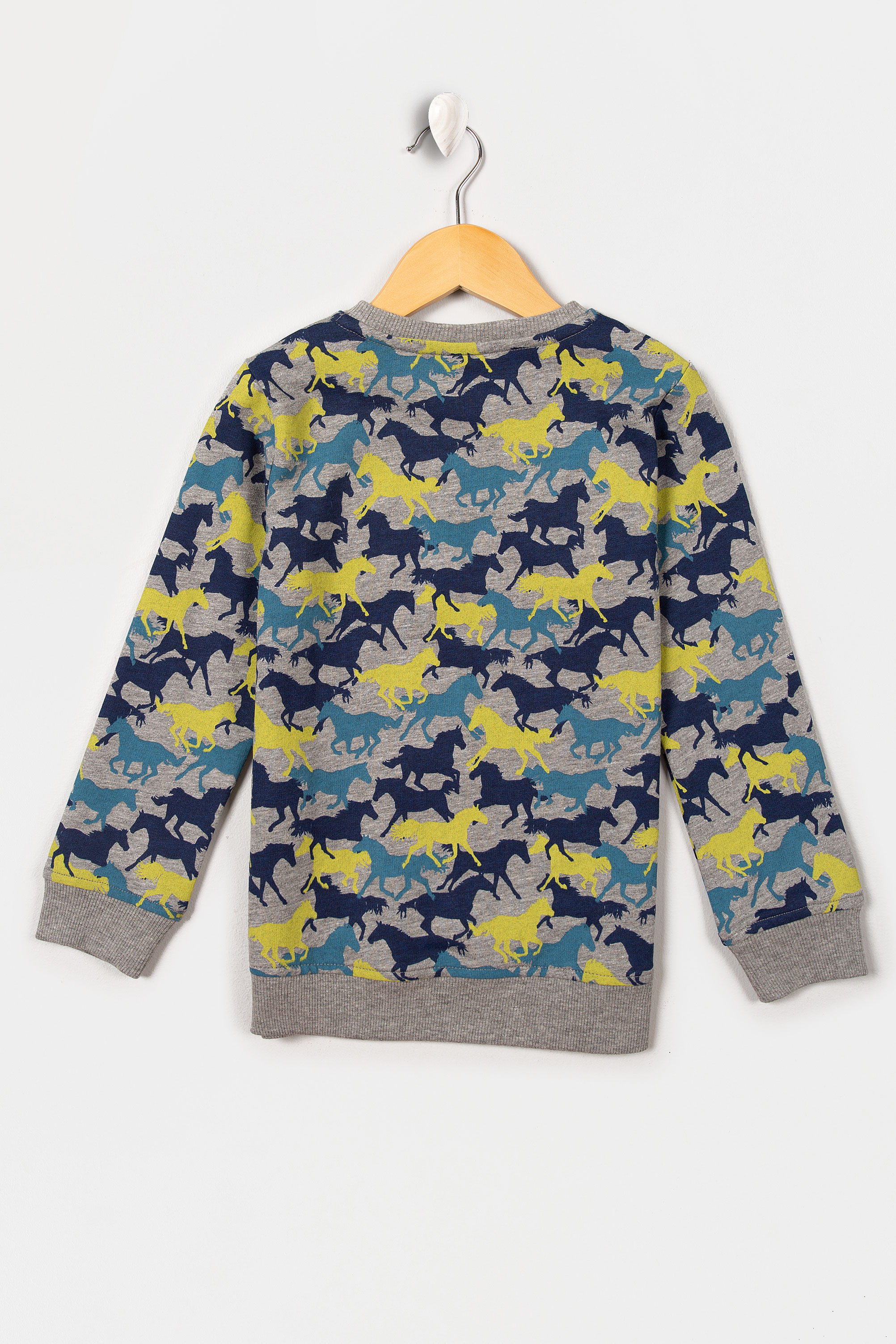 Çocuk Gri Sweatshirt - Image 2