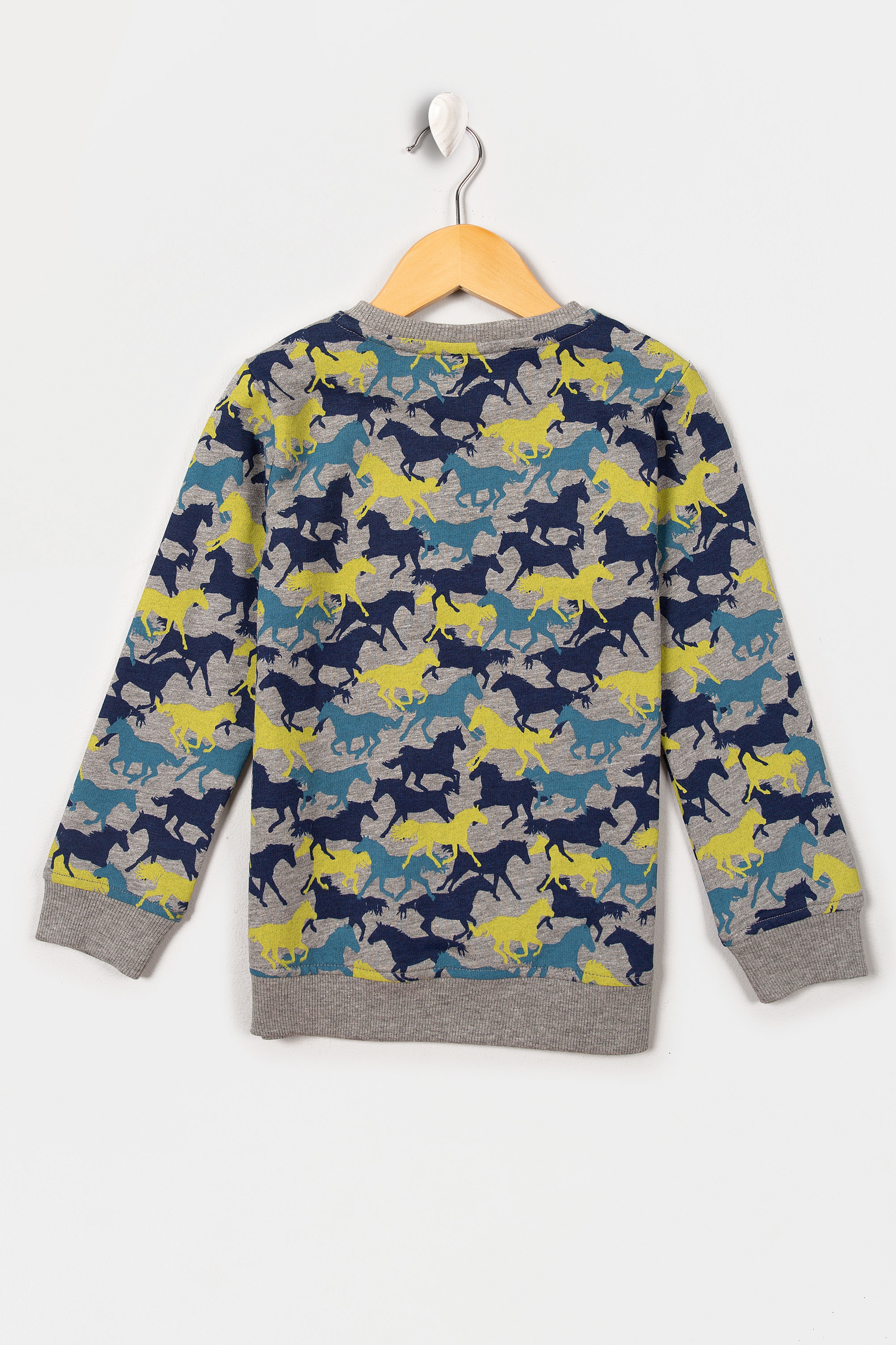 Çocuk Gri Sweatshirt