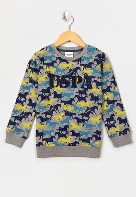 Çocuk Gri Sweatshirt - 50215834003