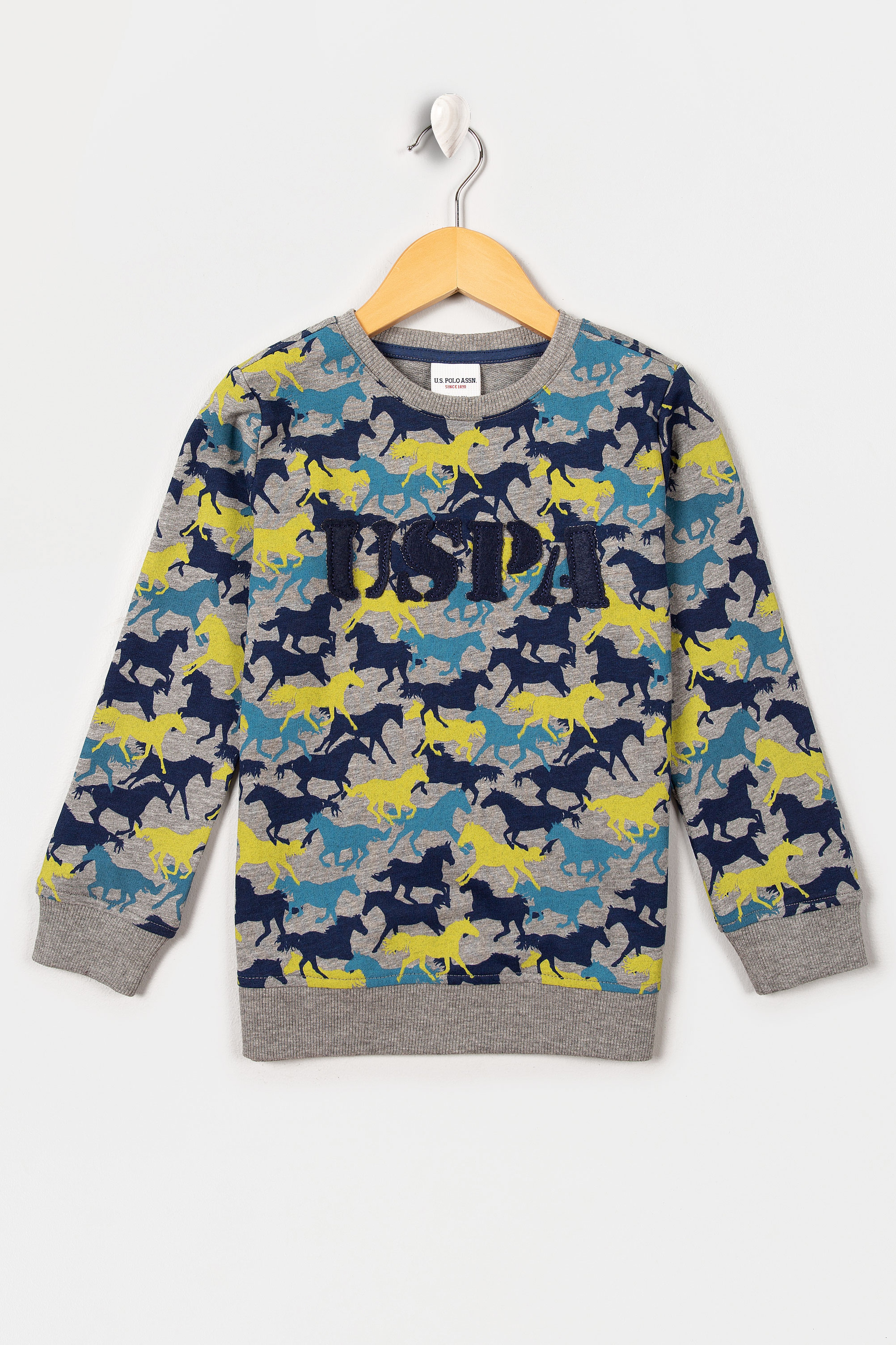 Çocuk Gri Sweatshirt - Image 1