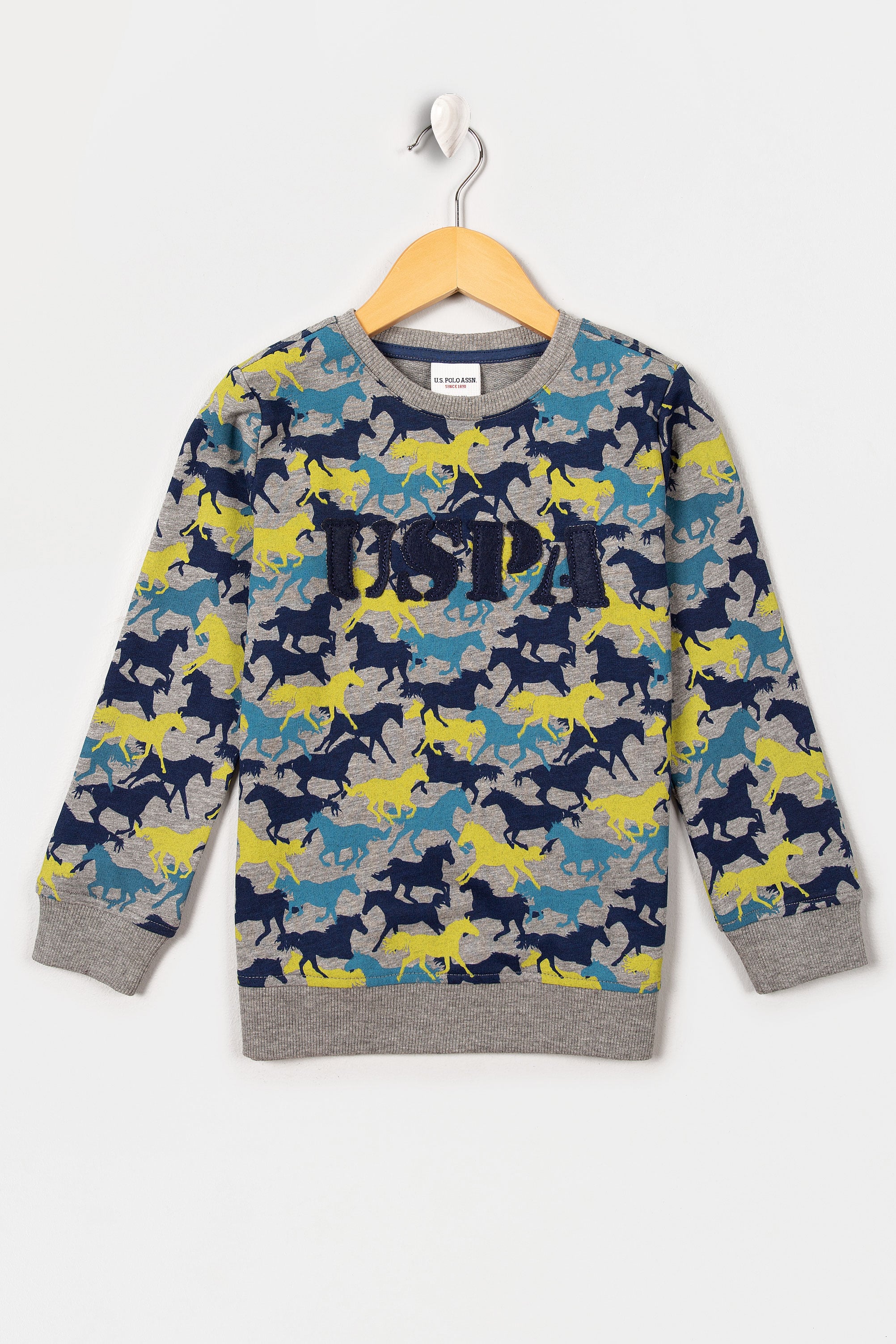 Çocuk Gri Sweatshirt