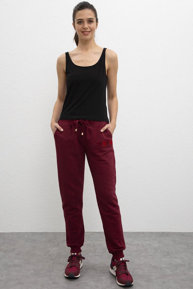 Kadın Kırmızı Eşofman Altı