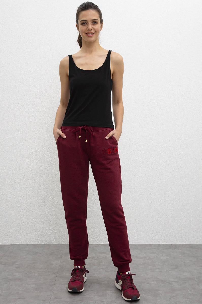 Kadın Kırmızı Eşofman Altı