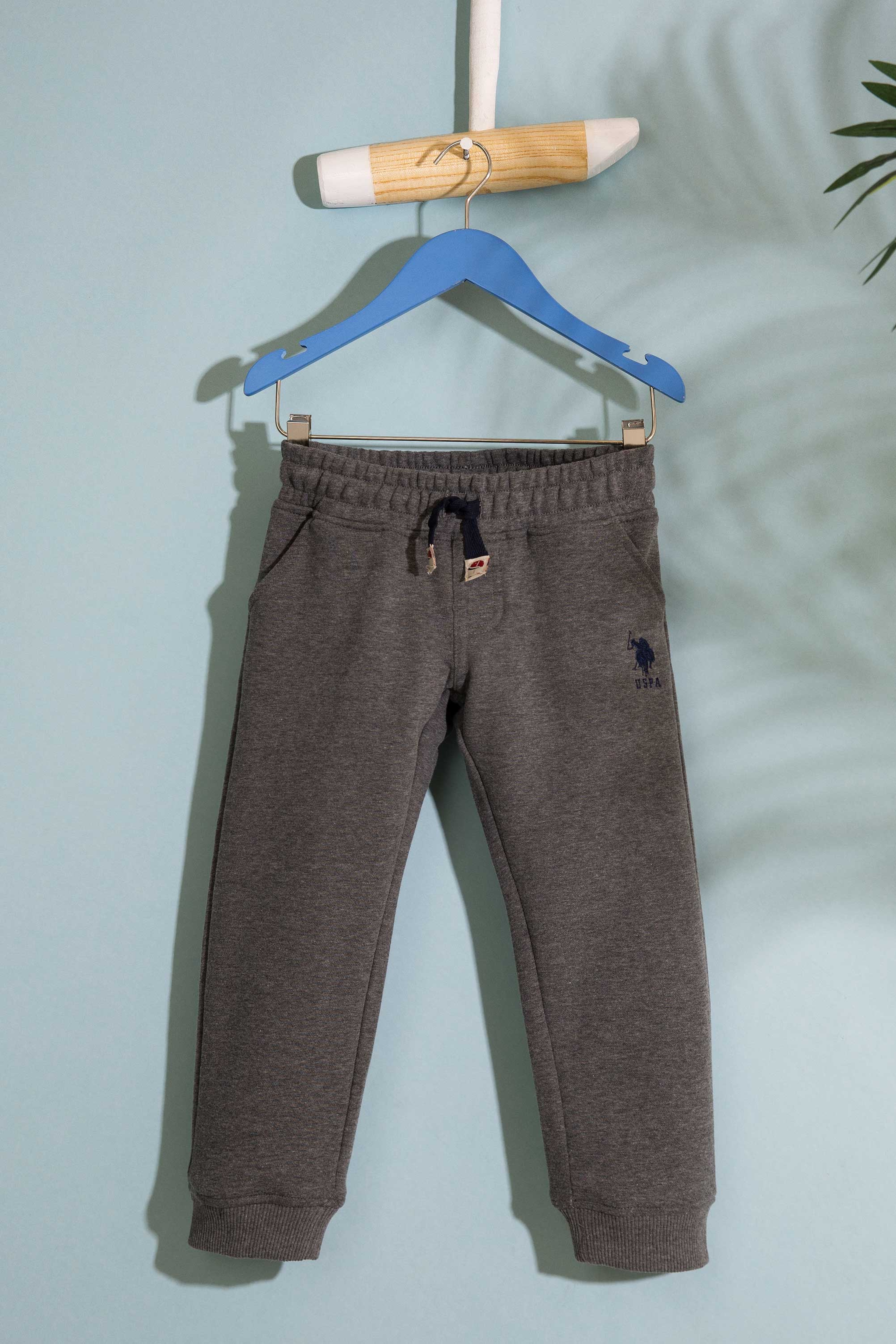 Gri Örme Pantolon - Image 1