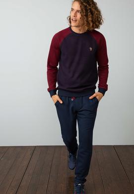 Erkek Lacivert Örme Pantolon - 50192146041