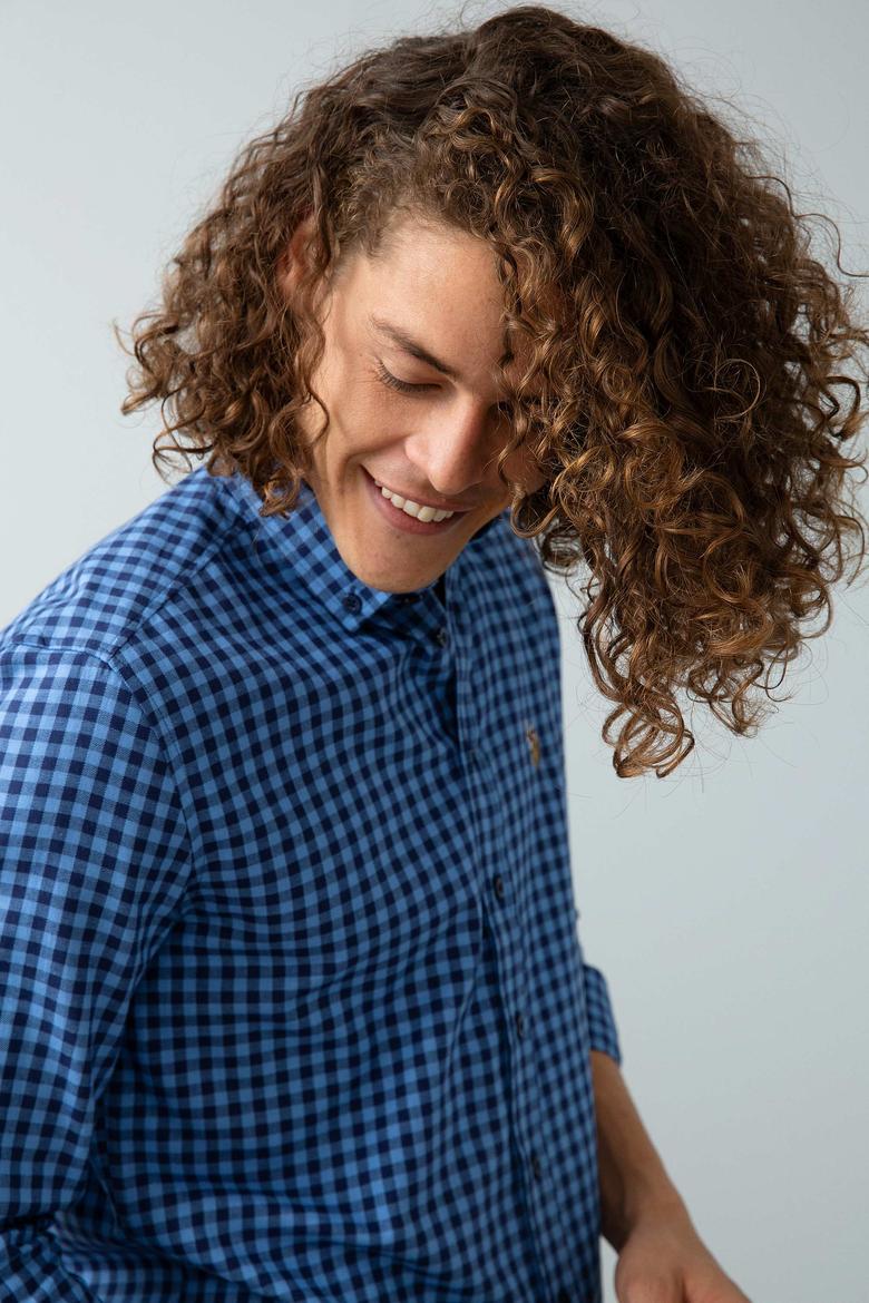 Mavi Gömlek Uzunkol - 50193688033