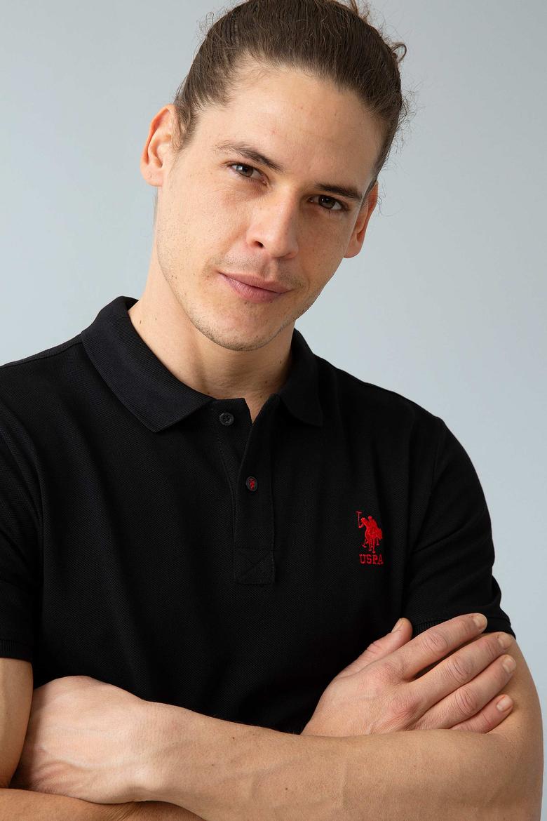 Erkek Siyah Basic Tişört