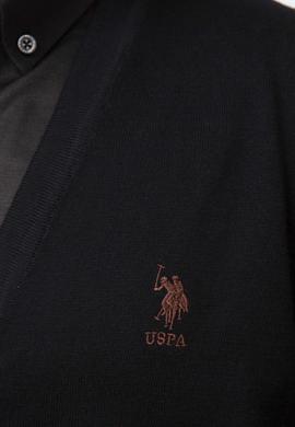 Erkek Siyah Basic Triko Hırka - 50192682043