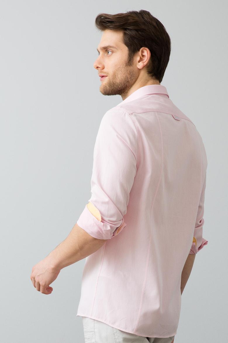 Pembe Gömlek Uzunkol Basic - 50186086006