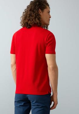 Erkek Kırmızı Basic Polo Yaka Tişört - 50199819232