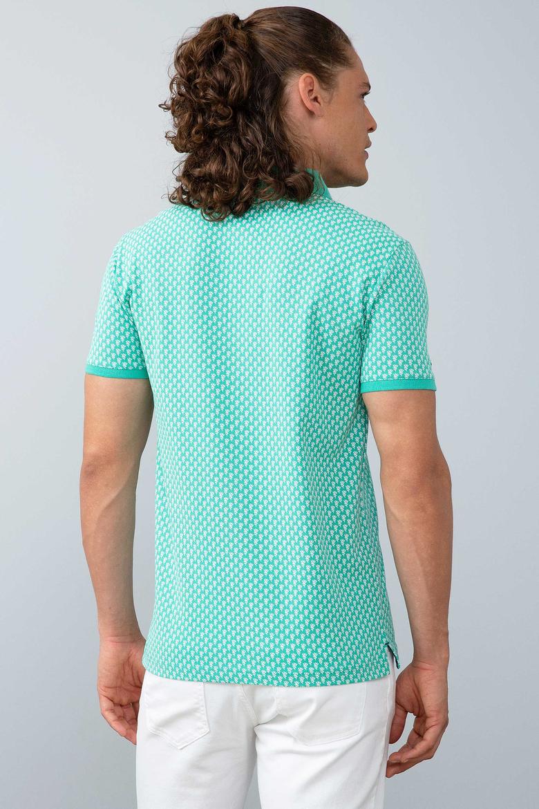 Erkek Mint Yeşili Polo Yaka T-Shirt - 50199316015