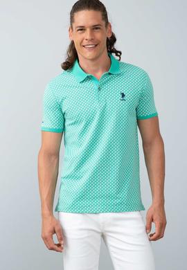 Erkek Mint Yeşili Polo Yaka T-Shirt - 50199316015