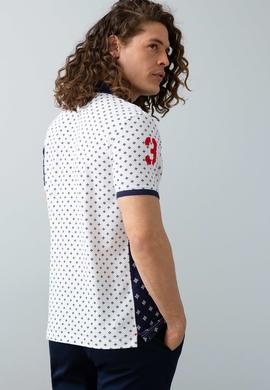 Erkek Beyaz Polo Yaka T-Shirt - 50199783001