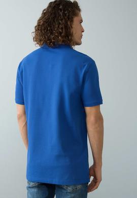 Erkek Saks Polo Yaka T-Shirt Basic - 50199833062