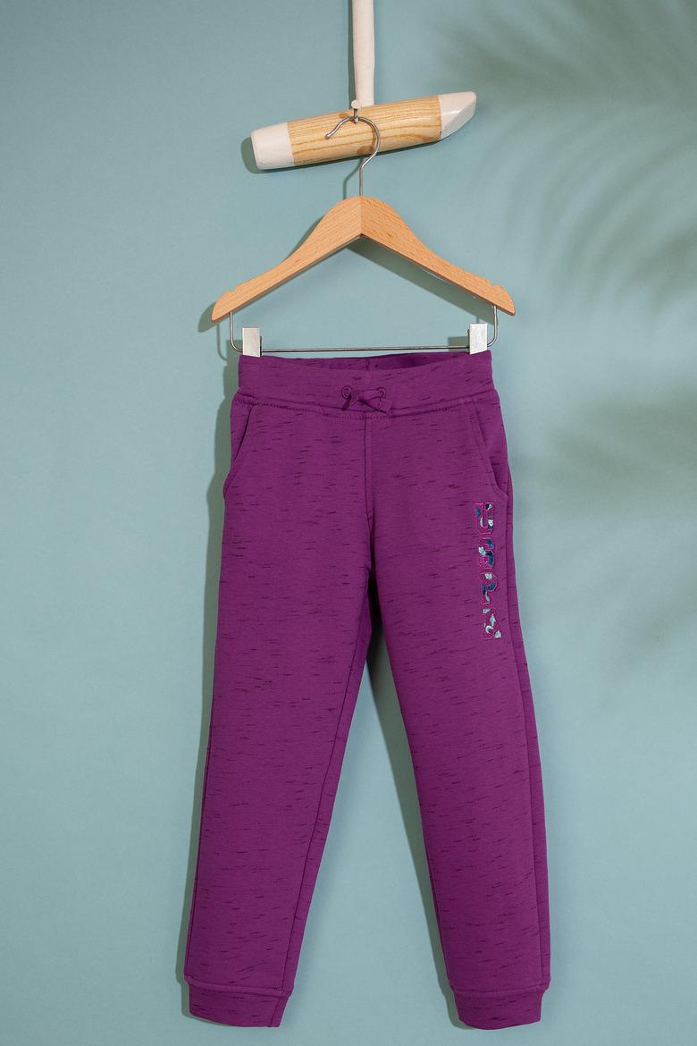 Çocuk Mor Eşofman Altı