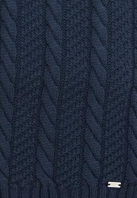 Kadın Lacivert Kaşkol - 50209756003