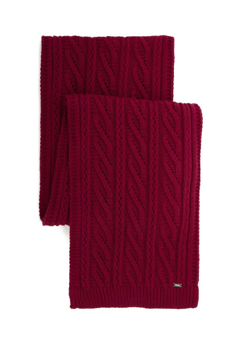 Kadın Kırmızı Kaşkol Bere Takımı - 50209833002