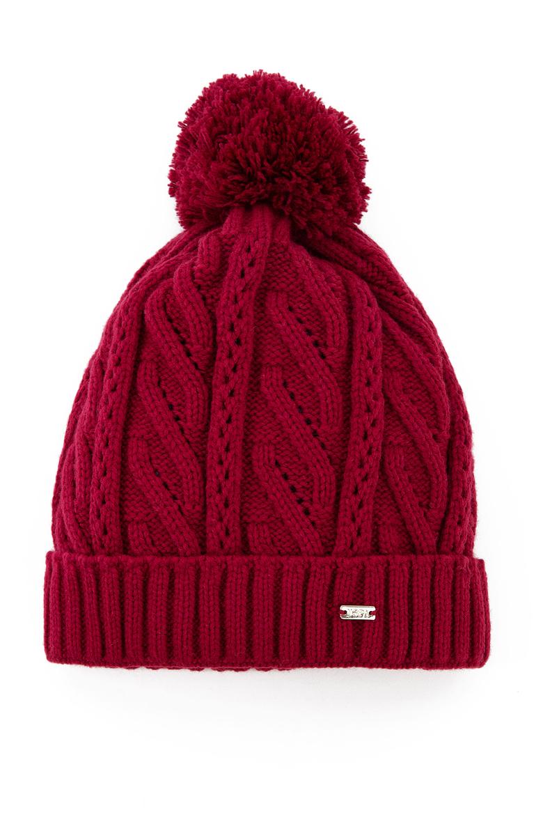 Kadın Kırmızı Kaşkol Bere Takımı - 50209833002