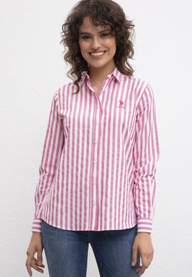 Kadın Pembe Gömlek Uzunkol - 50220132001