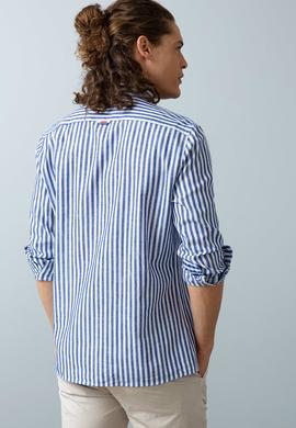 Erkek Lacivert Gömlek Uzunkol - 50200496034