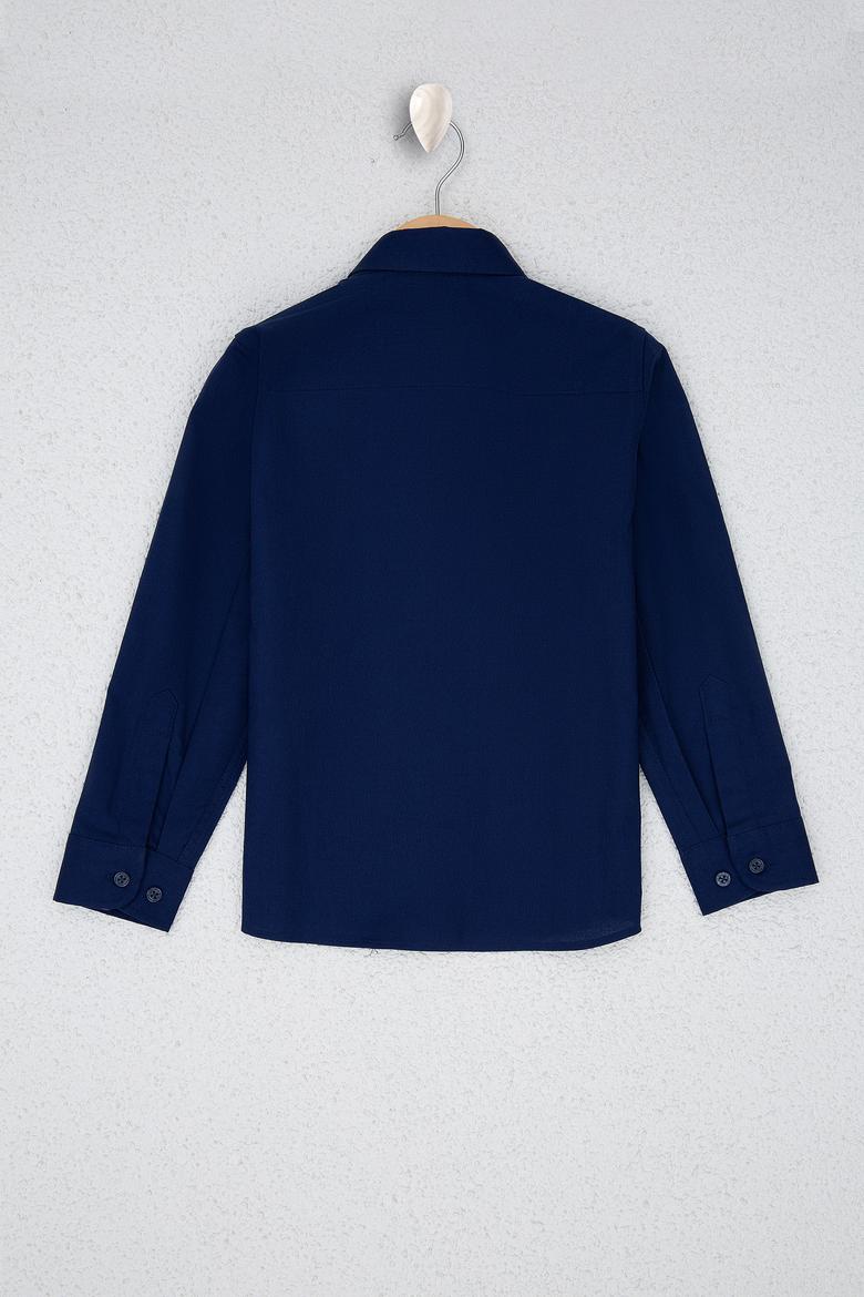 Erkek Çocuk Lacivert Gömlek - 50222556039