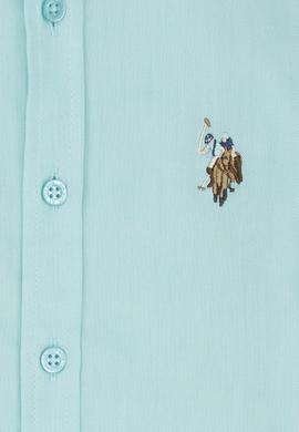 Erkek Çocuk Mint Uzun Kollu Gömlek - 50222556128