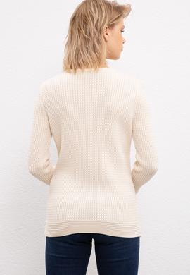 Kadın Beyaz Kazak - 50206419032