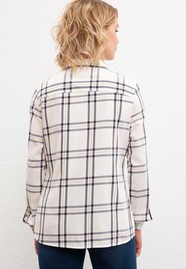 Kadın Beyaz Gömlek - 50207968005