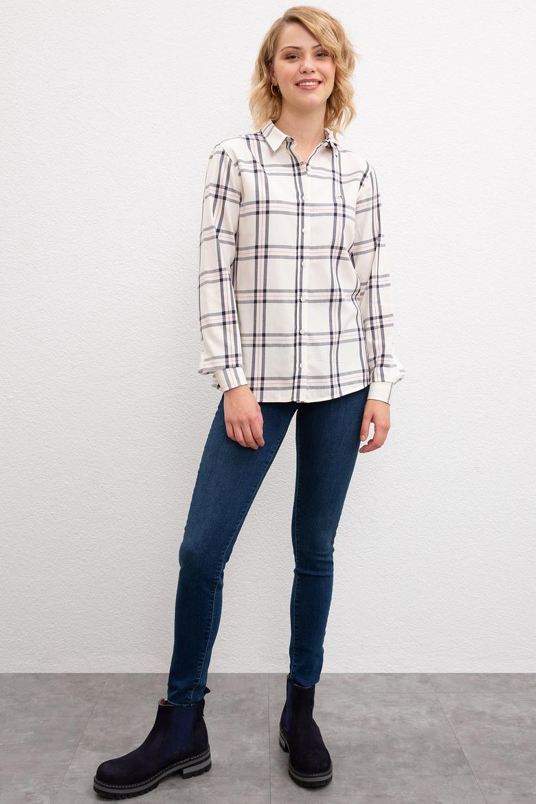 Kadın Beyaz Gömlek - 50207968005