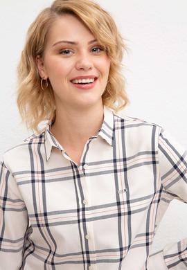 Kadın Beyaz Gömlek - 50207968005