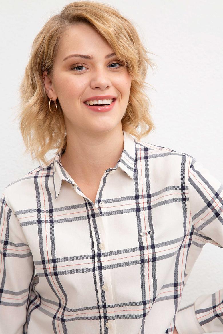 Kadın Beyaz Gömlek - 50207968005