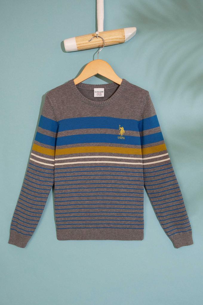 Erkek Çocuk Gri Kazak