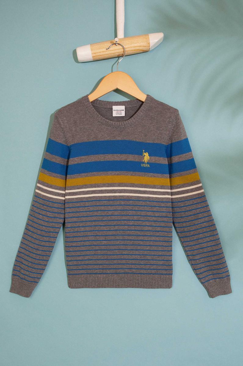 Erkek Çocuk Gri Kazak