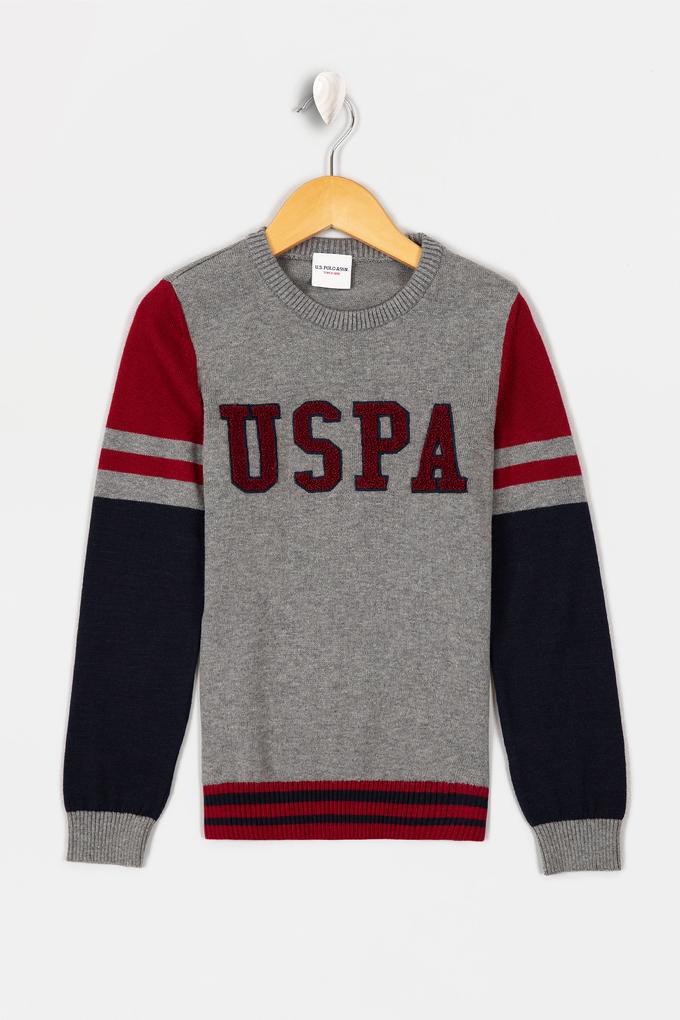 Erkek Çocuk Gri Kazak