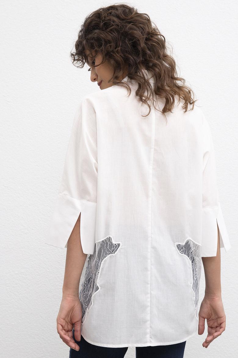 Kadın Beyaz Gömlek - 50207153003