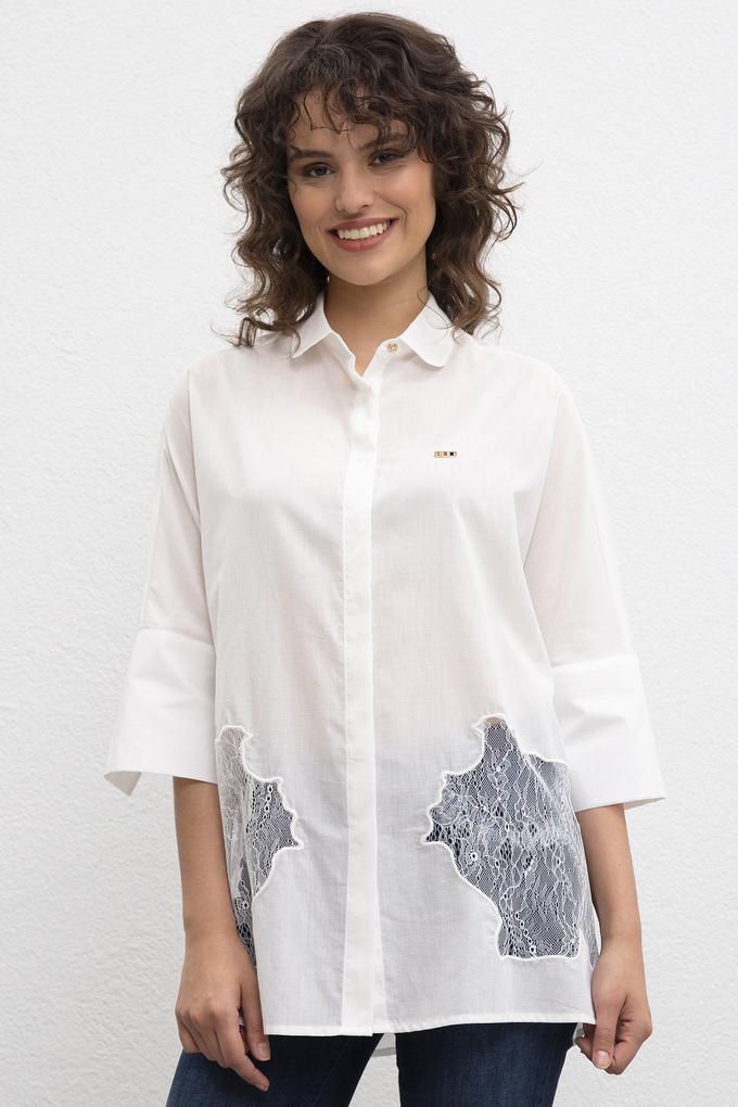 Kadın Beyaz Gömlek