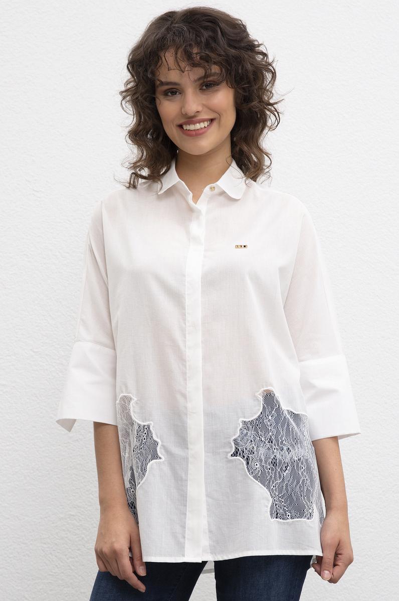 Kadın Beyaz Gömlek