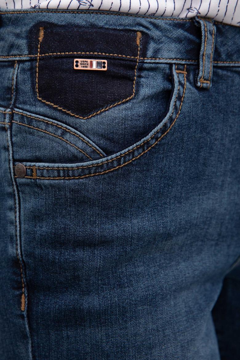 Kadın Mavi Denim Pantolon - 50209140003