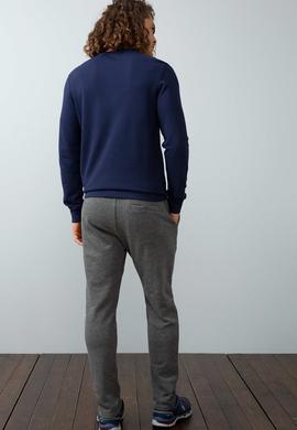 Erkek Antrasit Melanj Eşofman Altı - 50192146006