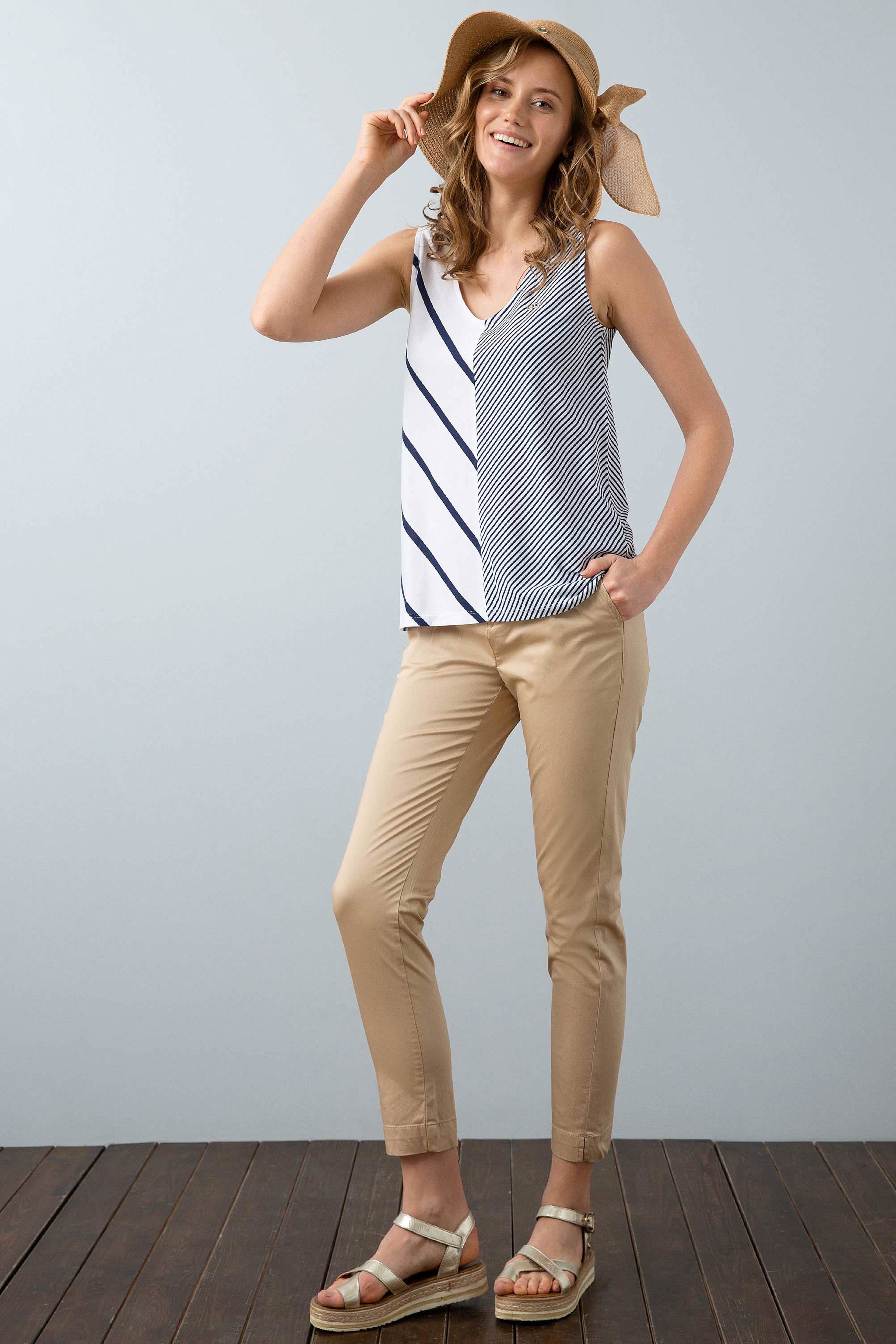 Kadın Bej Pantolon - Image 1