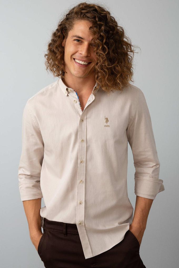 Beyaz Gömlek Uzunkol