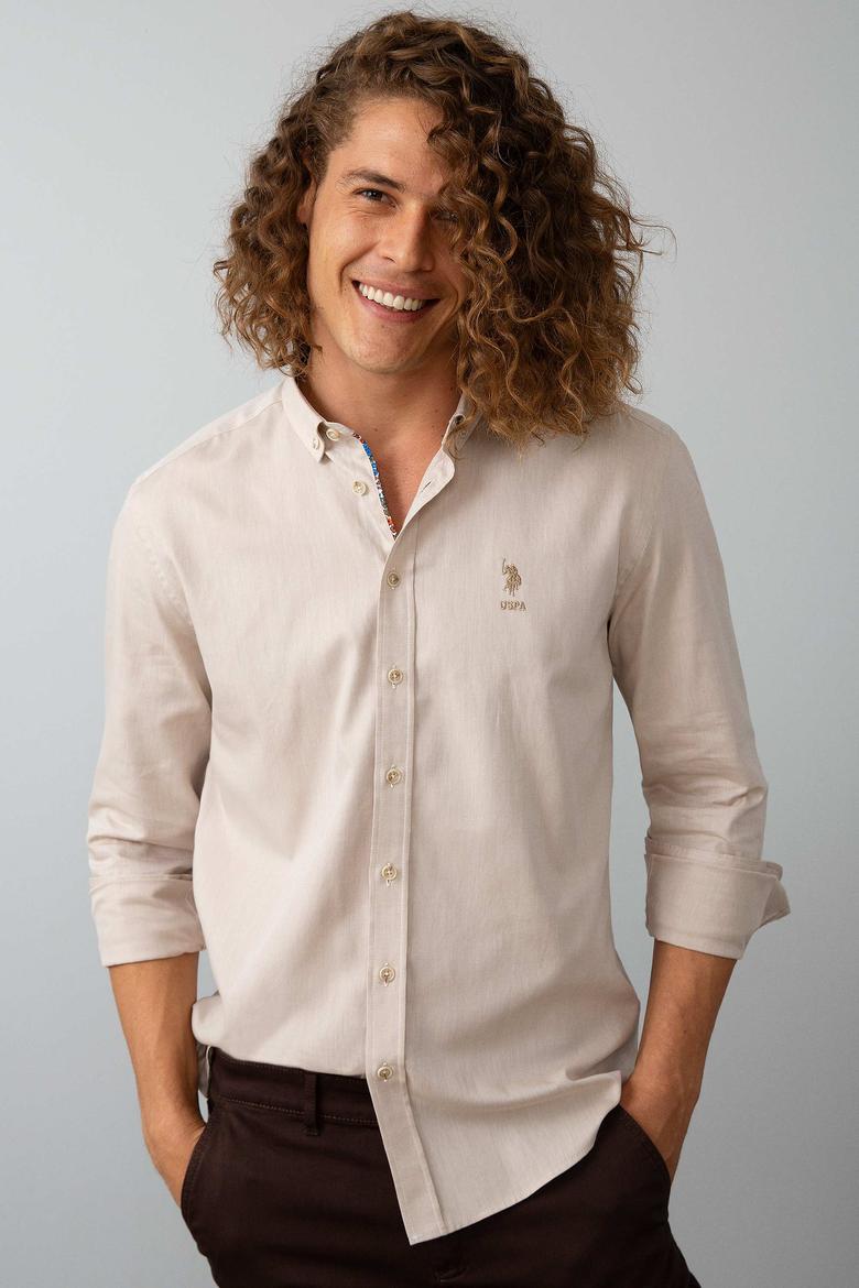 Beyaz Gömlek Uzunkol