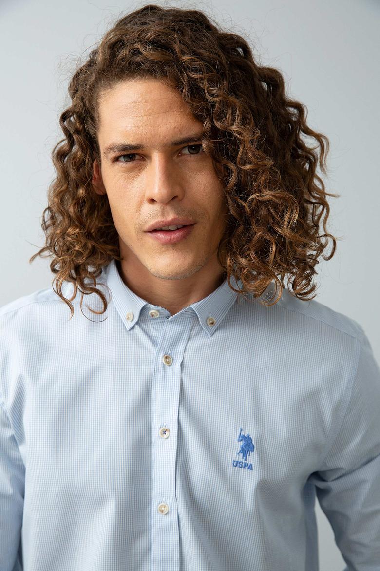 Mavi Gömlek Uzunkol - 50193829028