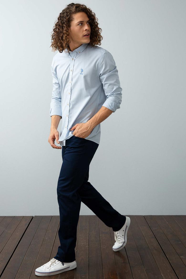 Mavi Gömlek Uzunkol - 50193829028
