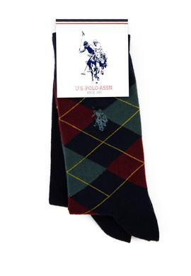 Erkek Lacivert Çorap - 50212369001