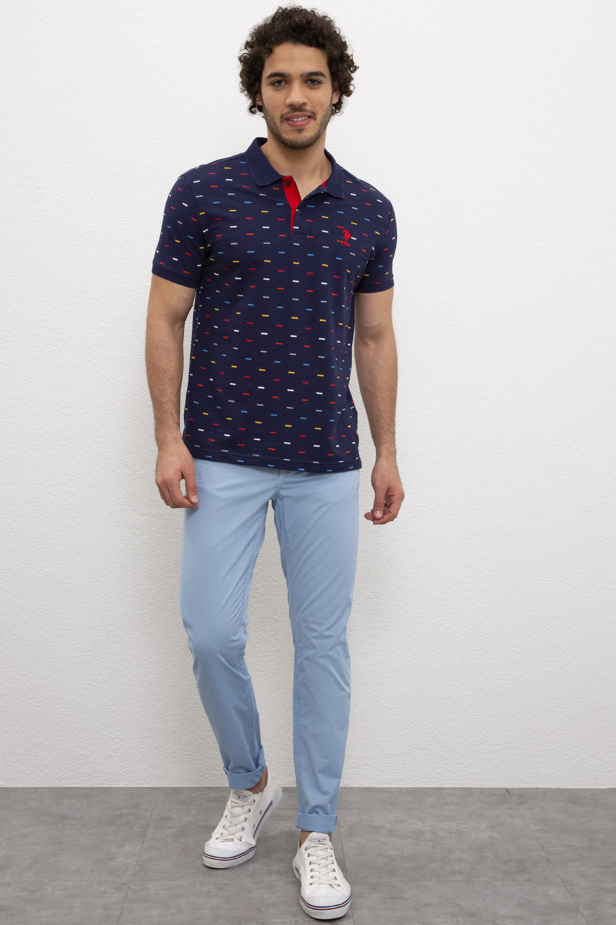 Erkek Mavi Chinos - Image 1
