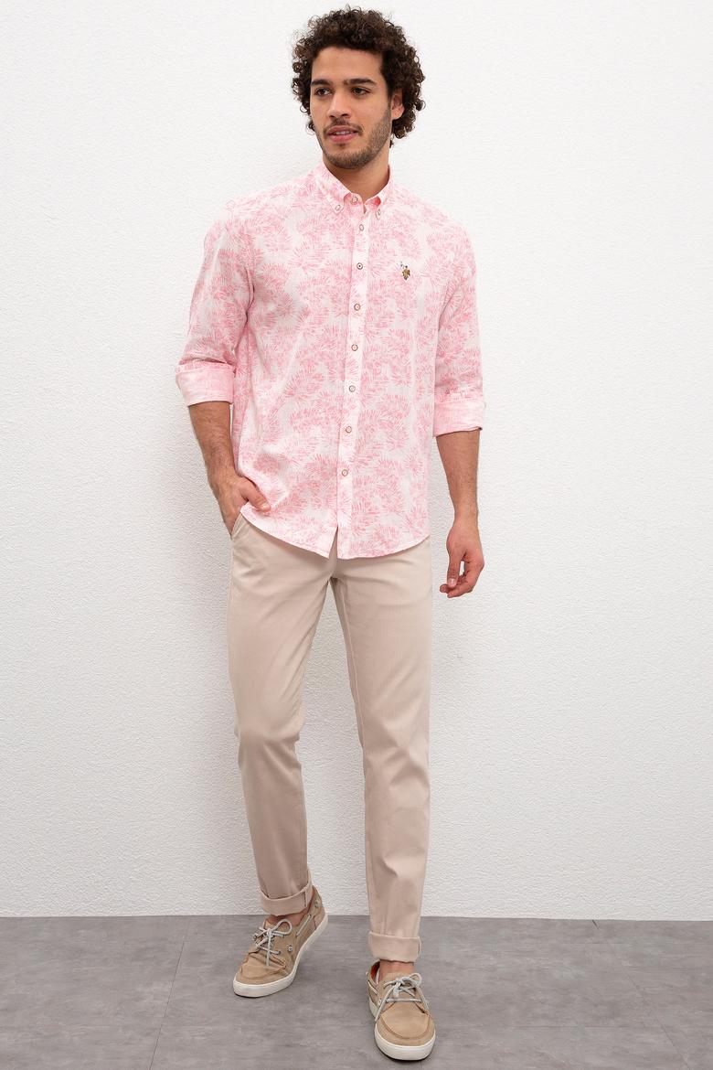 Erkek Pembe Gömlek - 50219354035