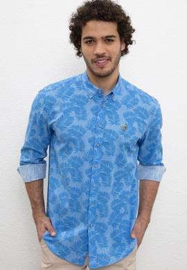 Erkek Mavi Gömlek - 50219354018